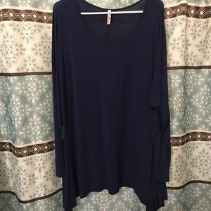 Stretchy Asymmetrical Blouse